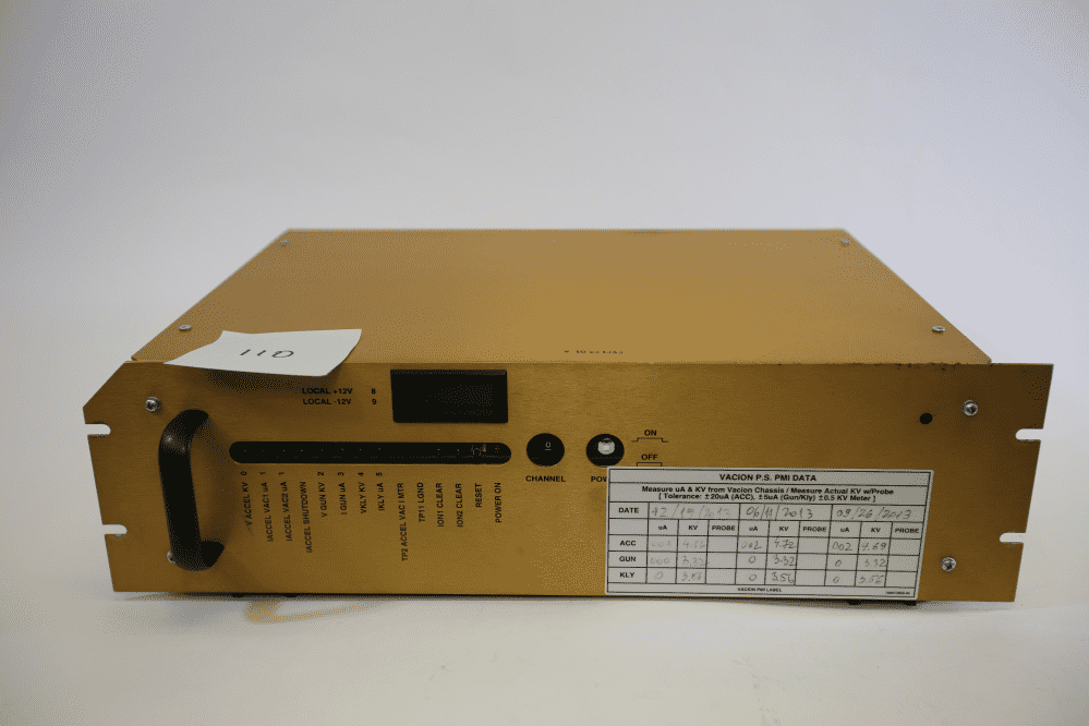 Used Varian VacIon Power Supply PG19-110
