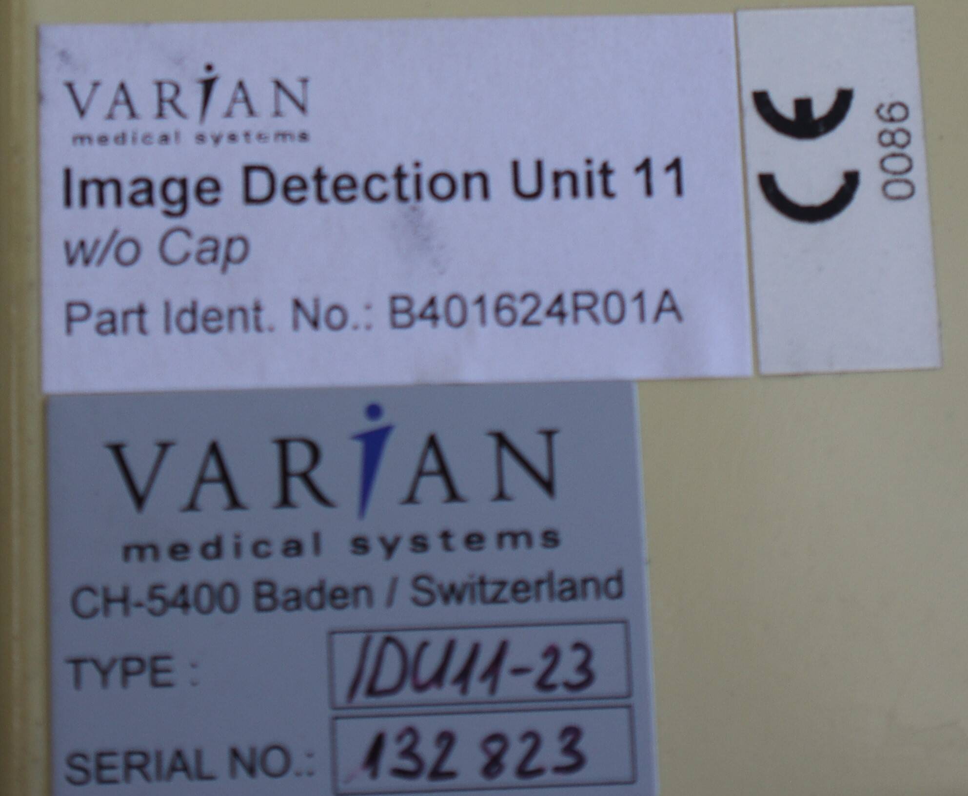 PW 5142 Varian Image detection Unit 20 IDU20 MV
