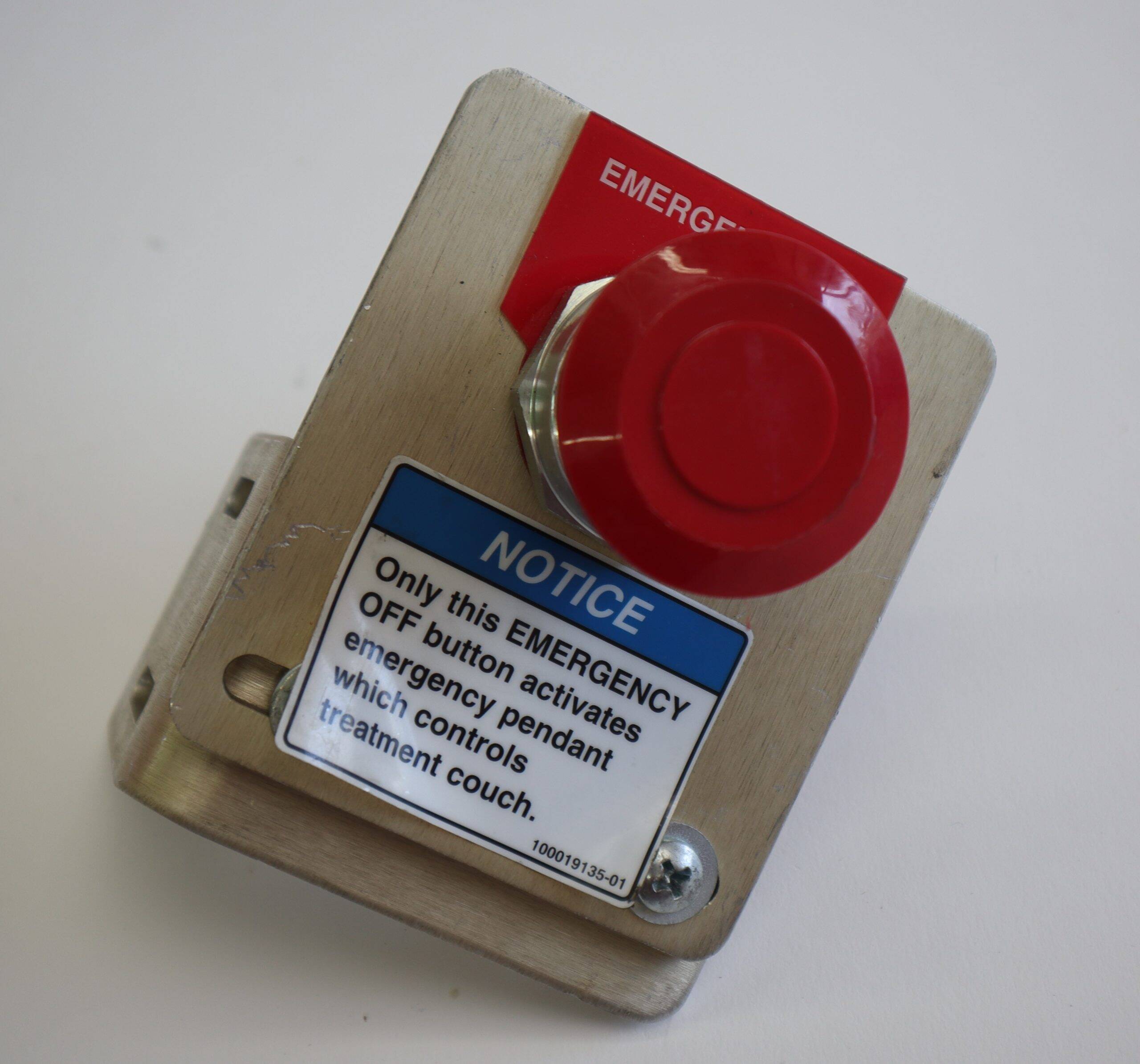 PW 5196 Varian Emergency shut off