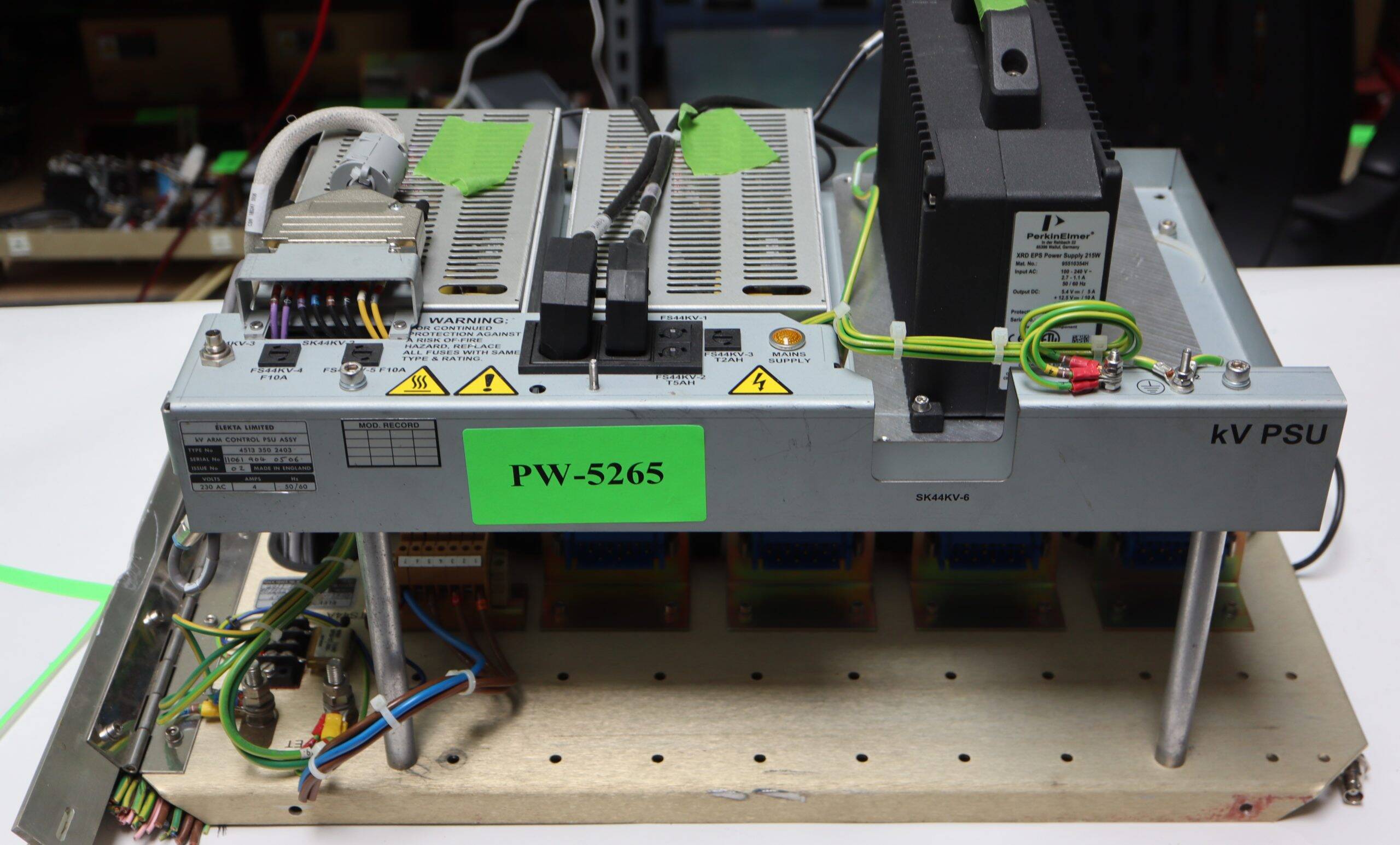 PW 5265 Elekta Kw Arm contro PSU Assy