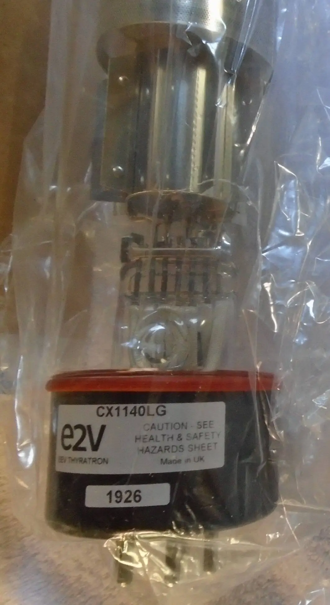 Varian Thyratron CX-1140LGC Linear Accelerator Part
