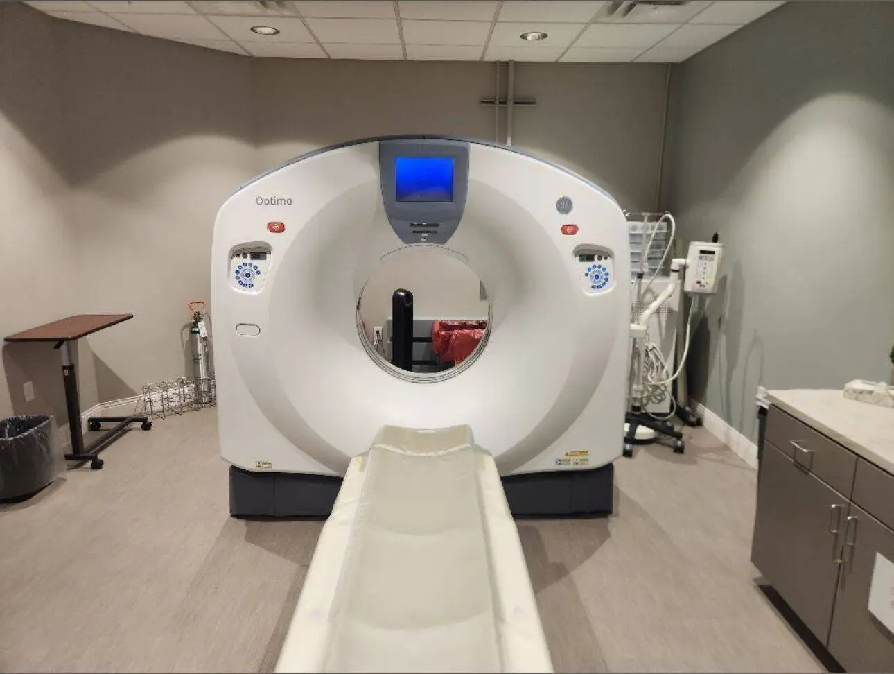 2019 GE Optima 520 16 Slice CT Scanner