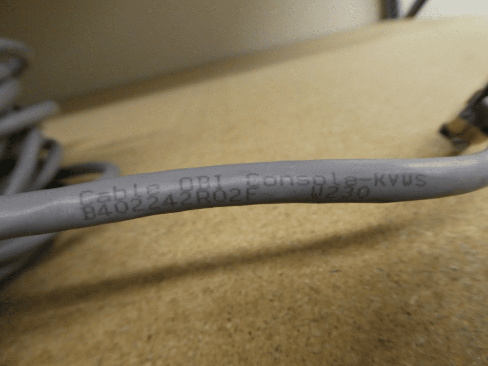 Used Varian Cable OBI Console- KVWS Cable PG19-428
