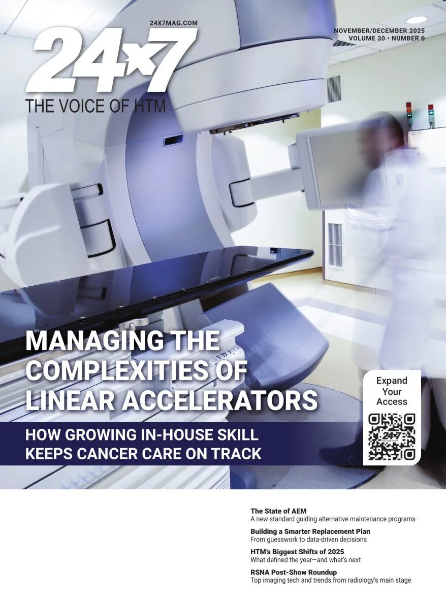 The Unique Demands of Managing Linear Accelerators [Source: 24x7mag.com] |  Radiology Oncology Systems