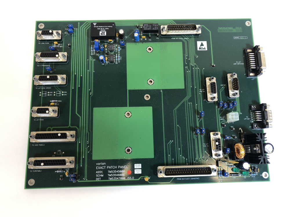 Used Varian Program PCB PG19-251