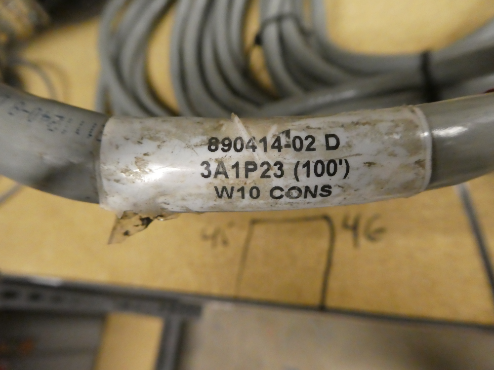 Used Varian w10 cons Cable PG19-426