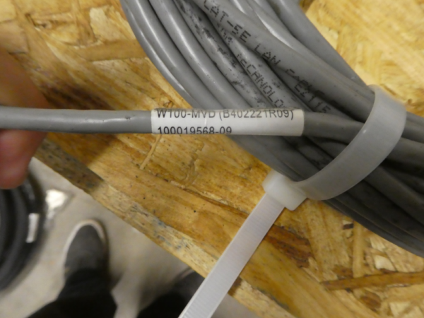 Used Varian W100-MVD Cable PG19-516