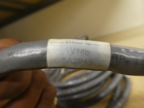 Used Varian W14B Cable PG19-461