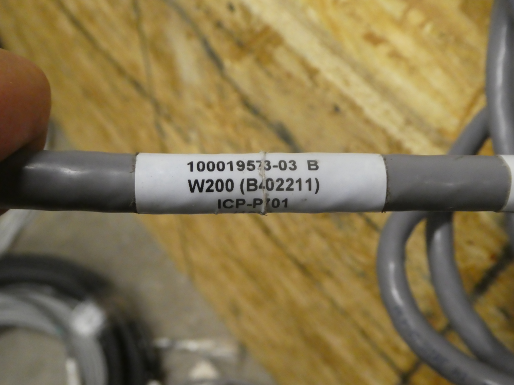 Used Varian W200 Cable PG19-496