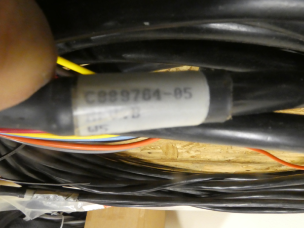 Used Varian W5 Cable PG19-566