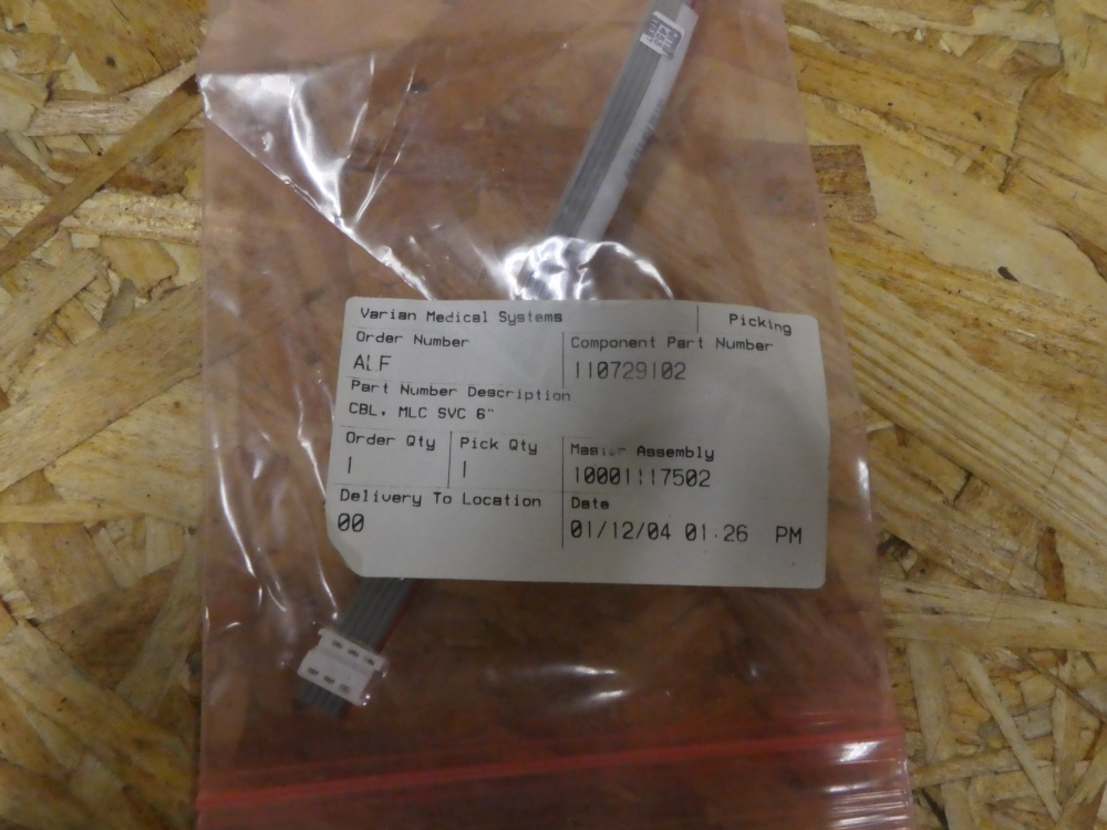 Used Varian Motor Internconnect Cable PG19-569