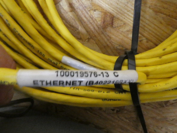 Used Varian Ethernet Cable PG19-559