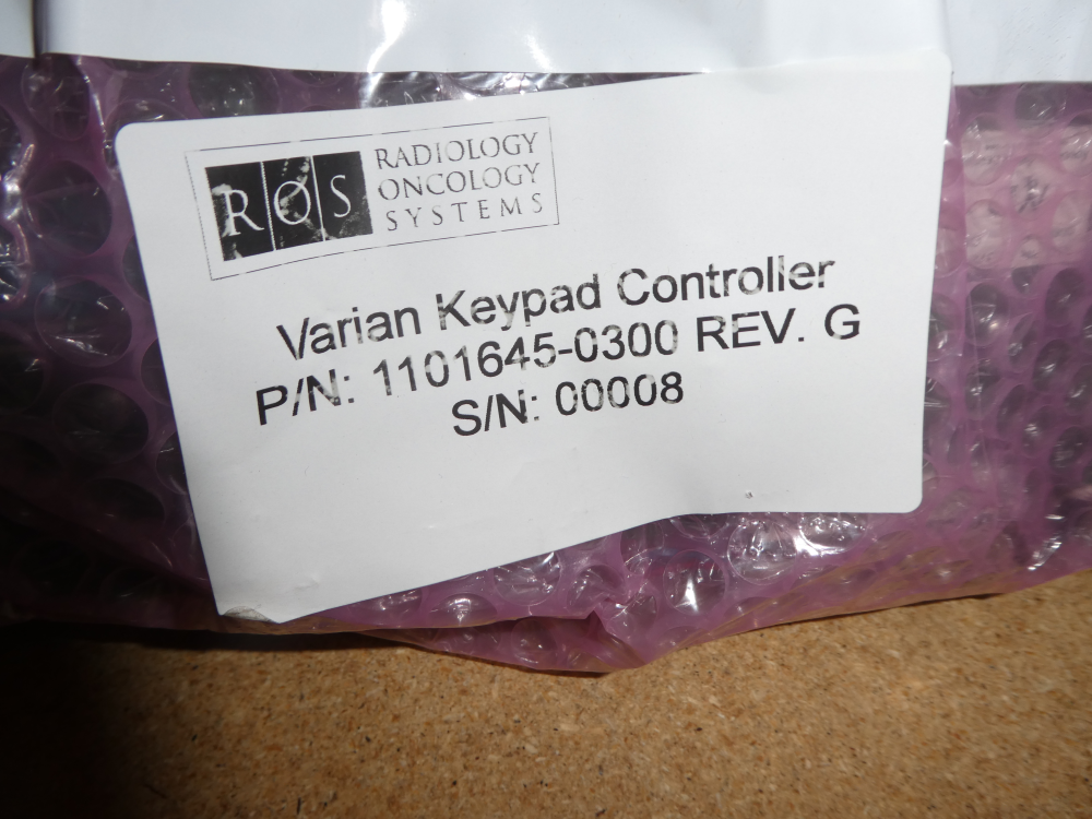 Used Varian Keypad Controller PG19-406