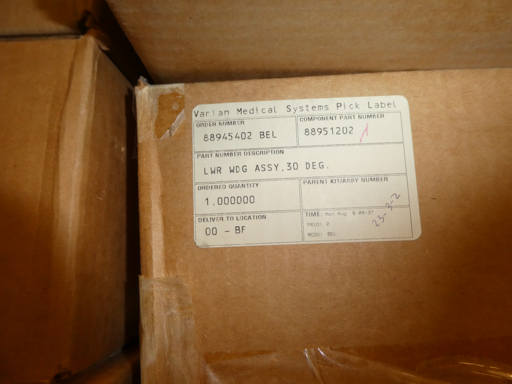 Used Varian LWR WDG ASSY 30 DEG Assembly PG19-333