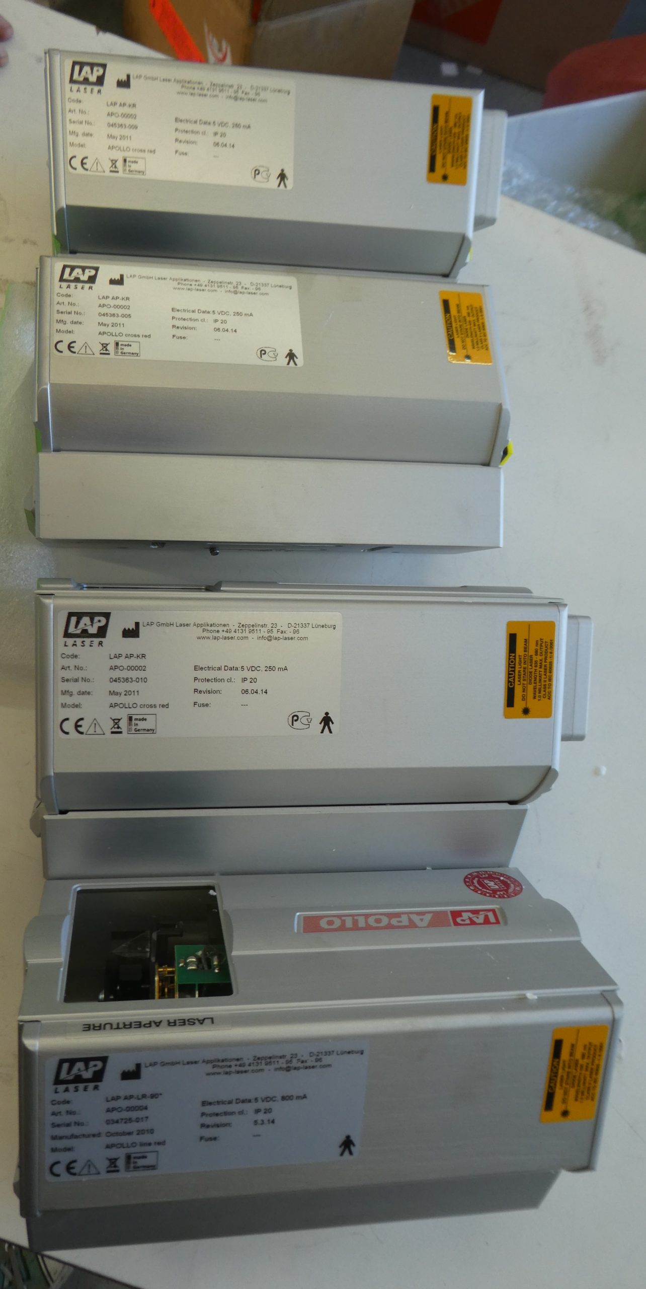 PW 5020 LAP Apollo Set of 4