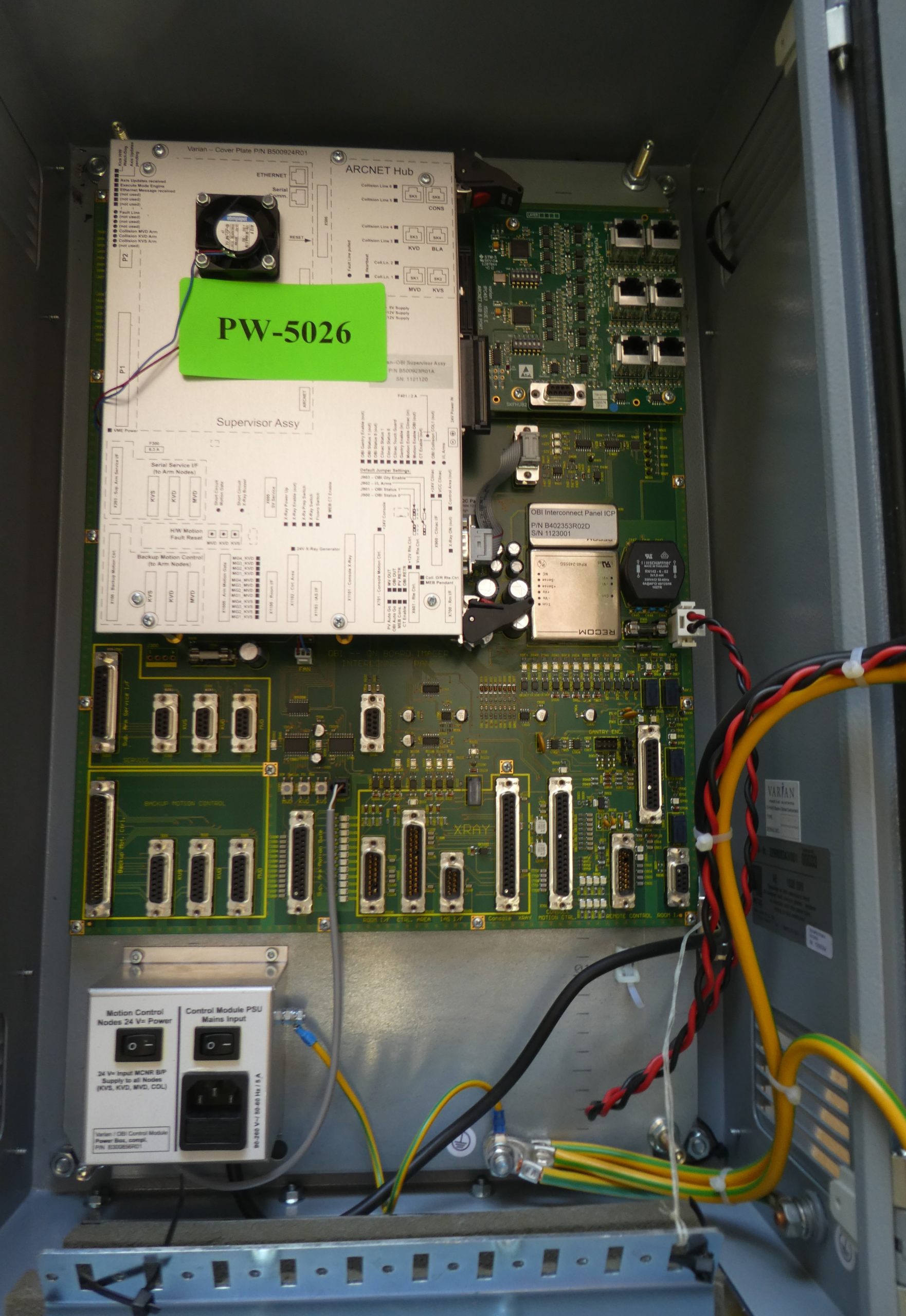 PW 5026 Varian OBI Interconnect Panel ICP