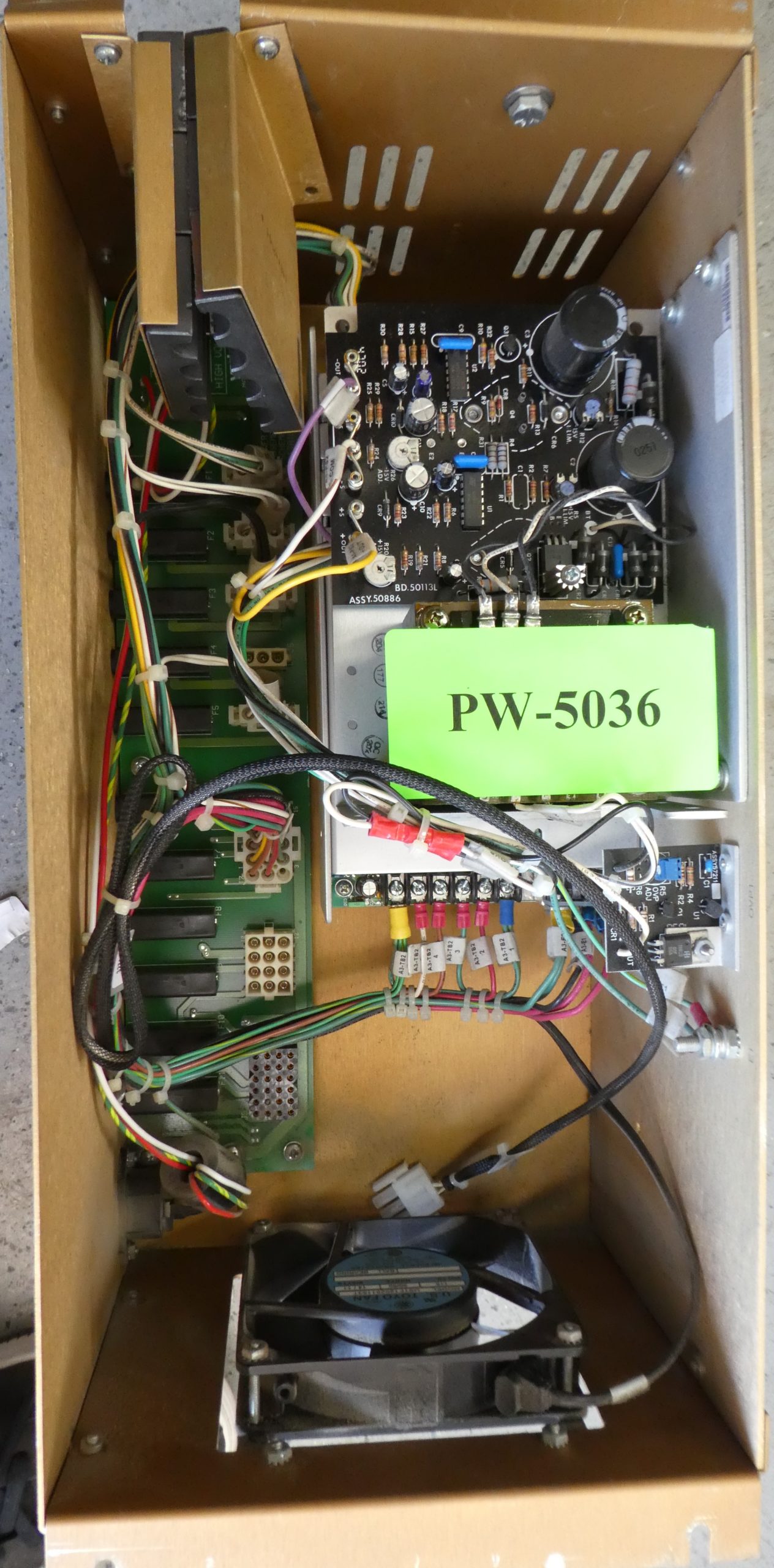 PW 5036 Varian Console Power Supply Assy