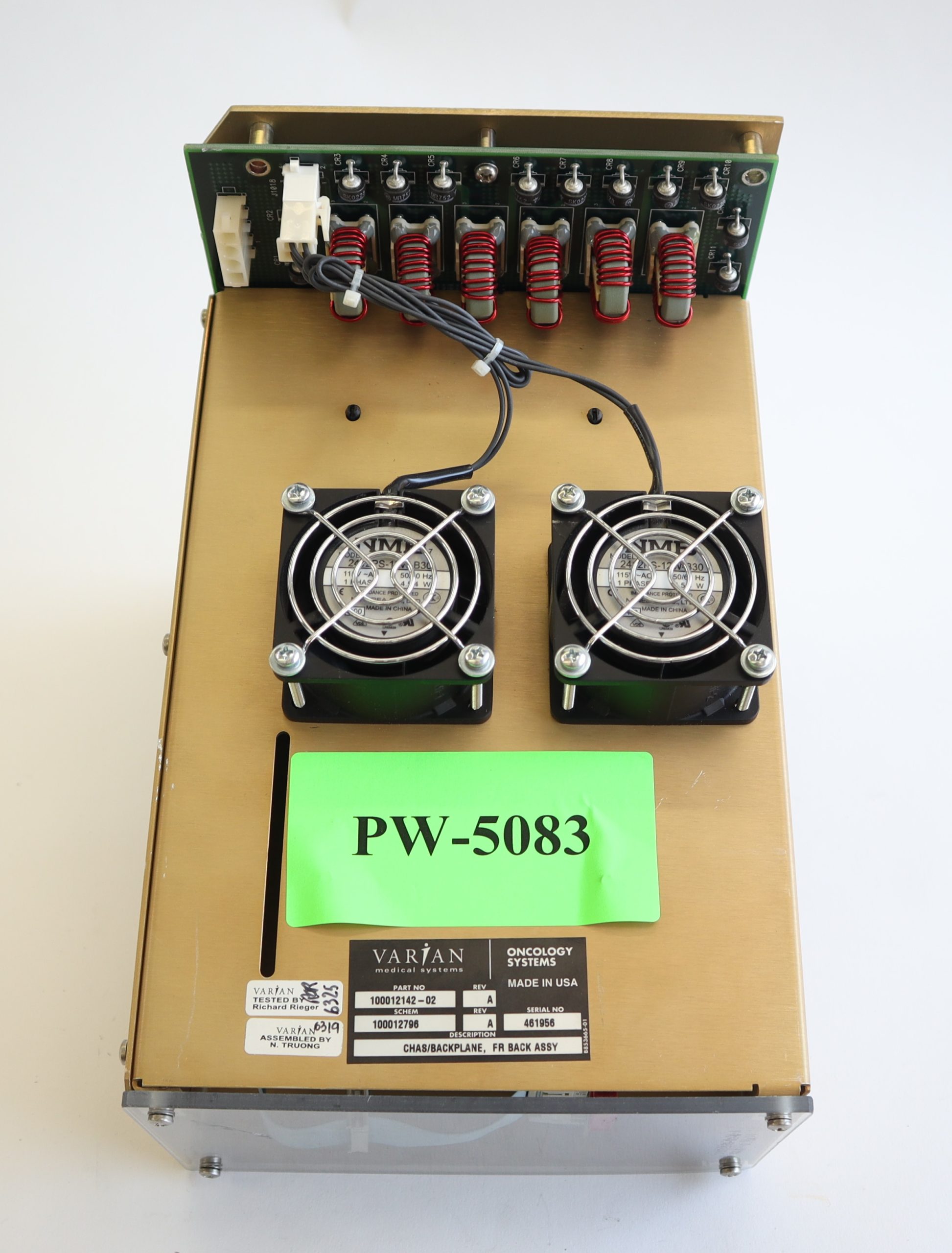 PW 5083 Varian Chas BackPlane