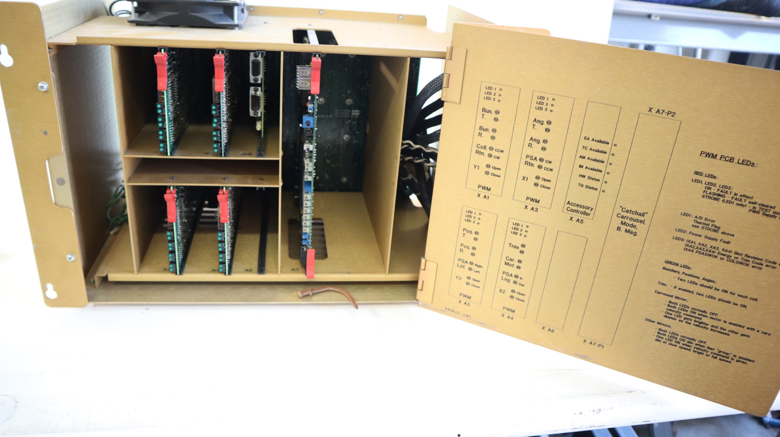 PW 5100 Varian Aux. Elec. chasis Assy