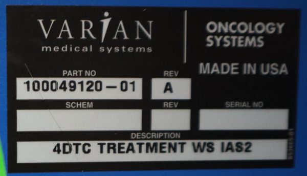 PW 5112 Varian 4DITC Tratment WS IAS3