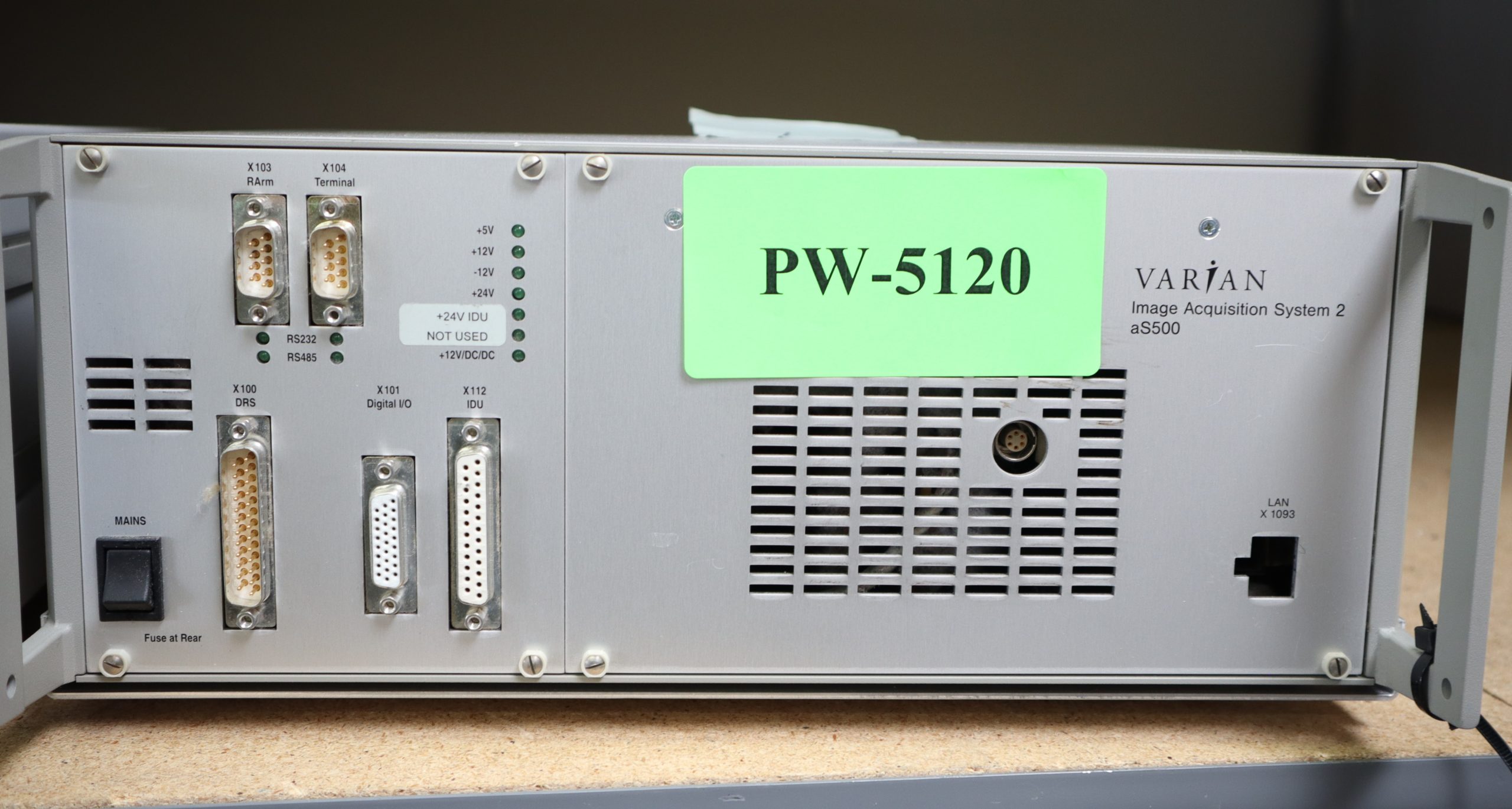 PW 5120 Varian Image Acquisition System 2 AS500