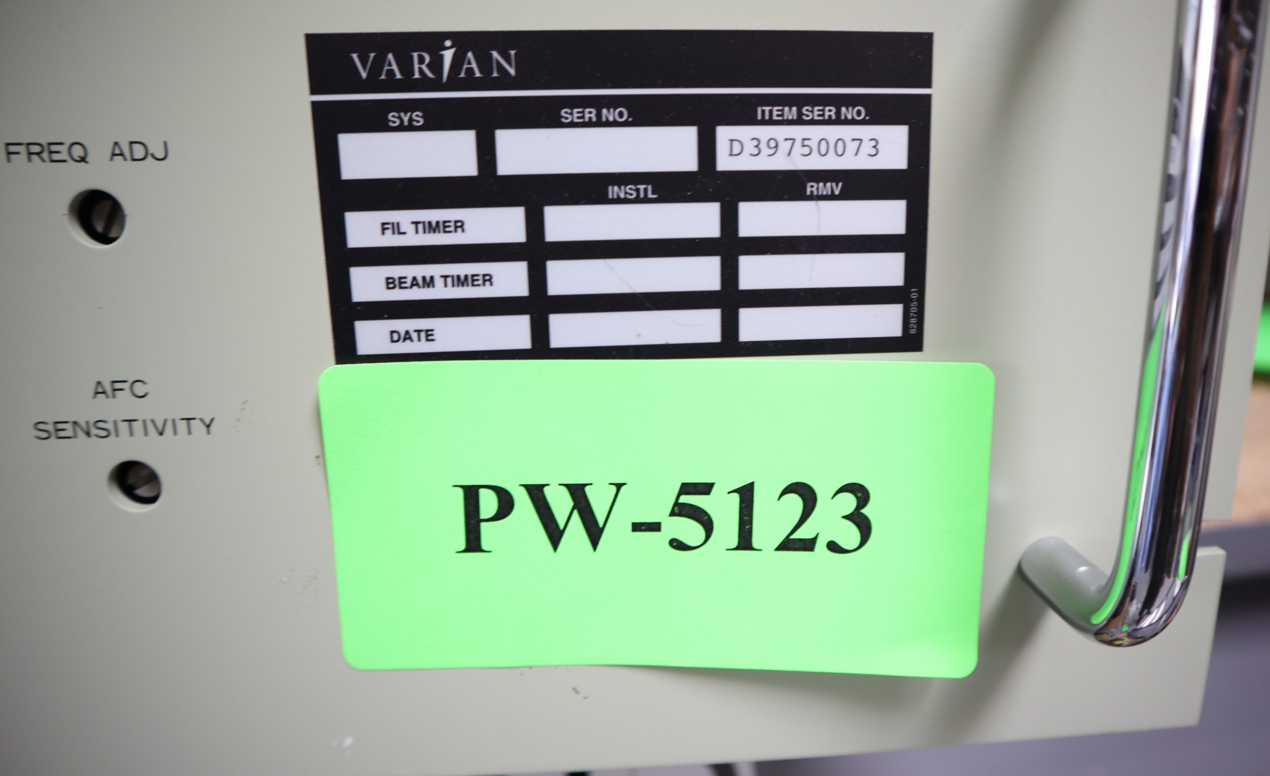 PW 5123 Varian RF Driver