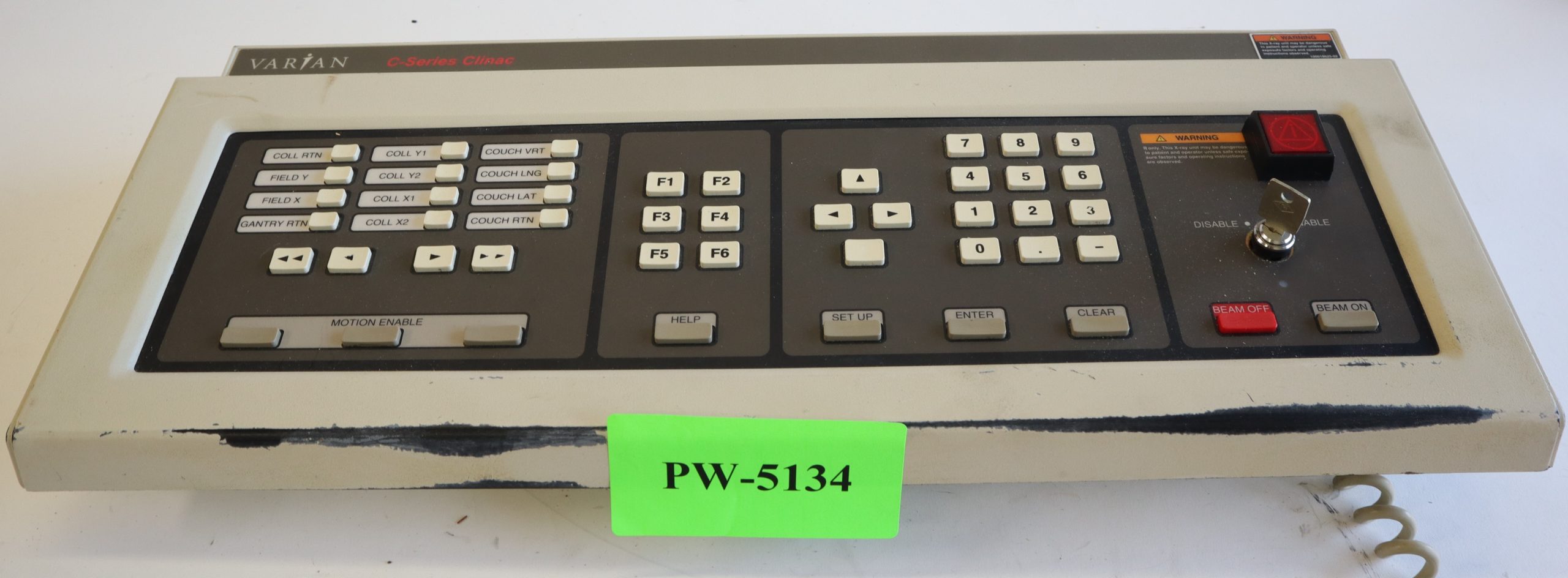 PW 5134 Varian Keyboard Assy