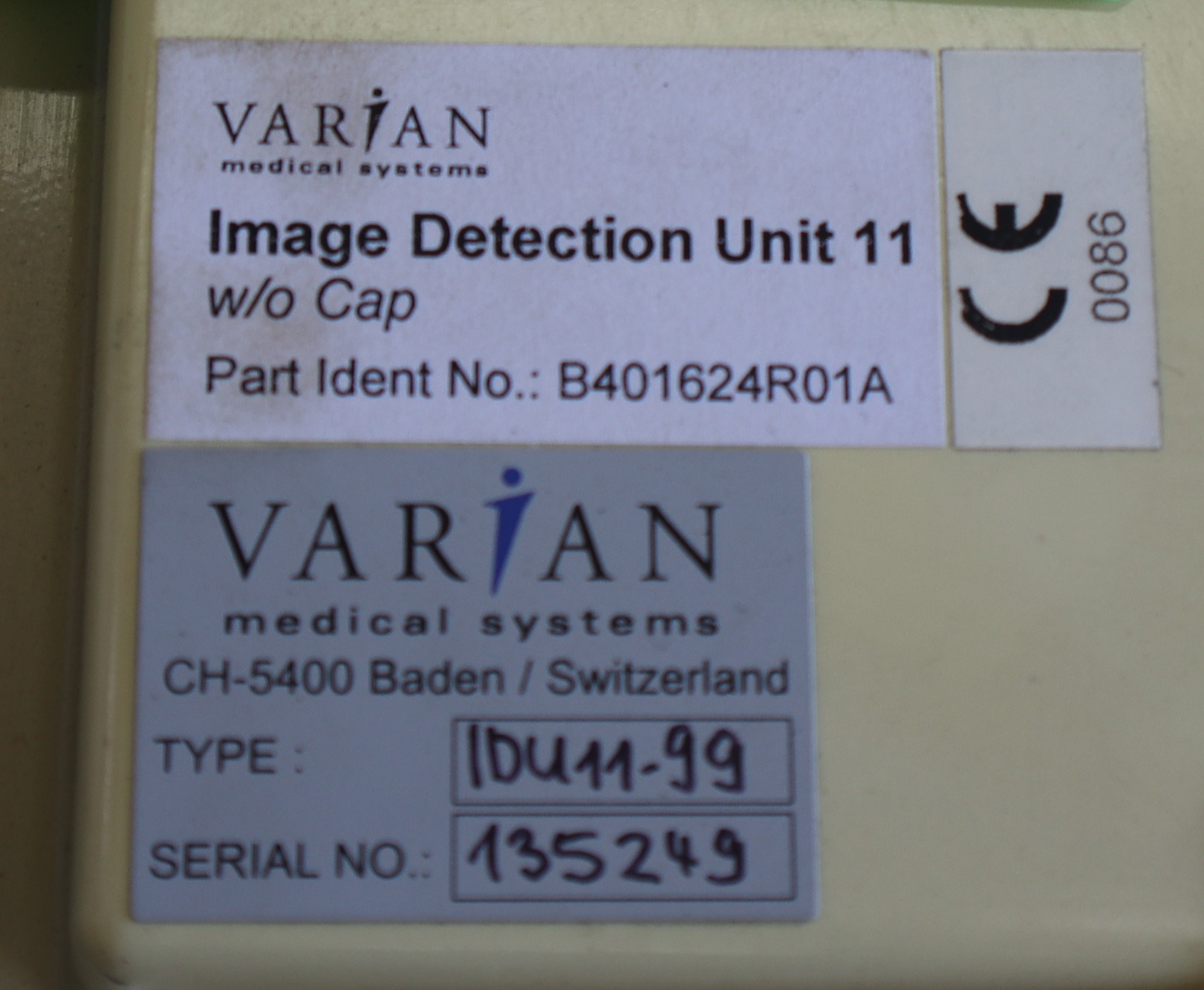 PW 5141 Varian Image detection Unit 20 IDU20 MV