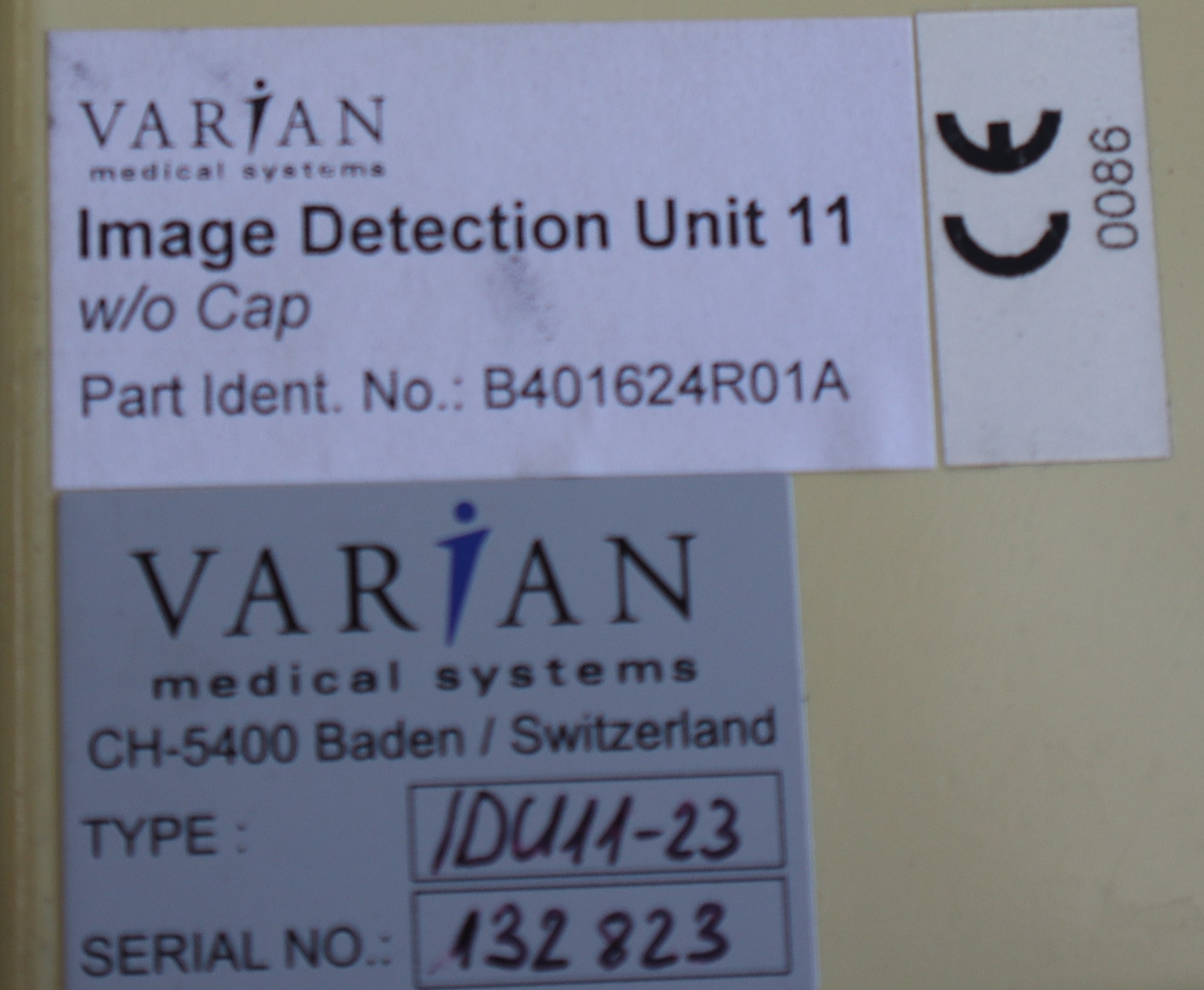 PW 5142 Varian Image detection Unit 20 IDU20 MV