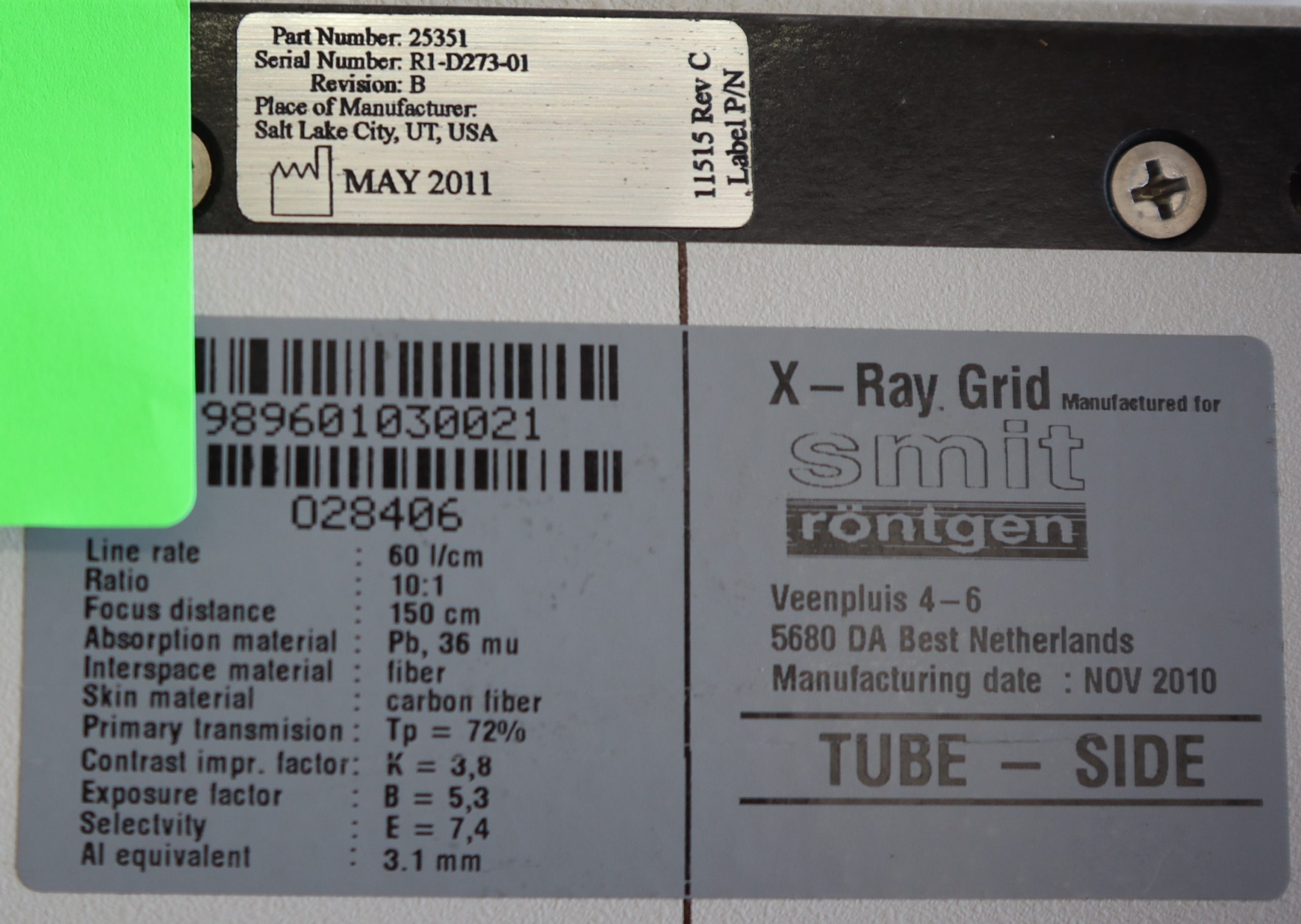 PW 5145 Varian X Ray KV Imaging Panel