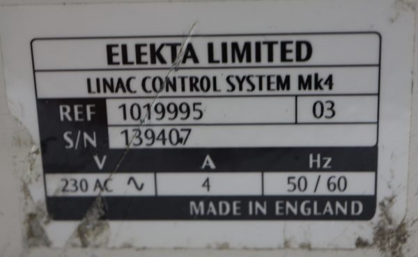 PW 5267 Elekta Linac Control System Mk4