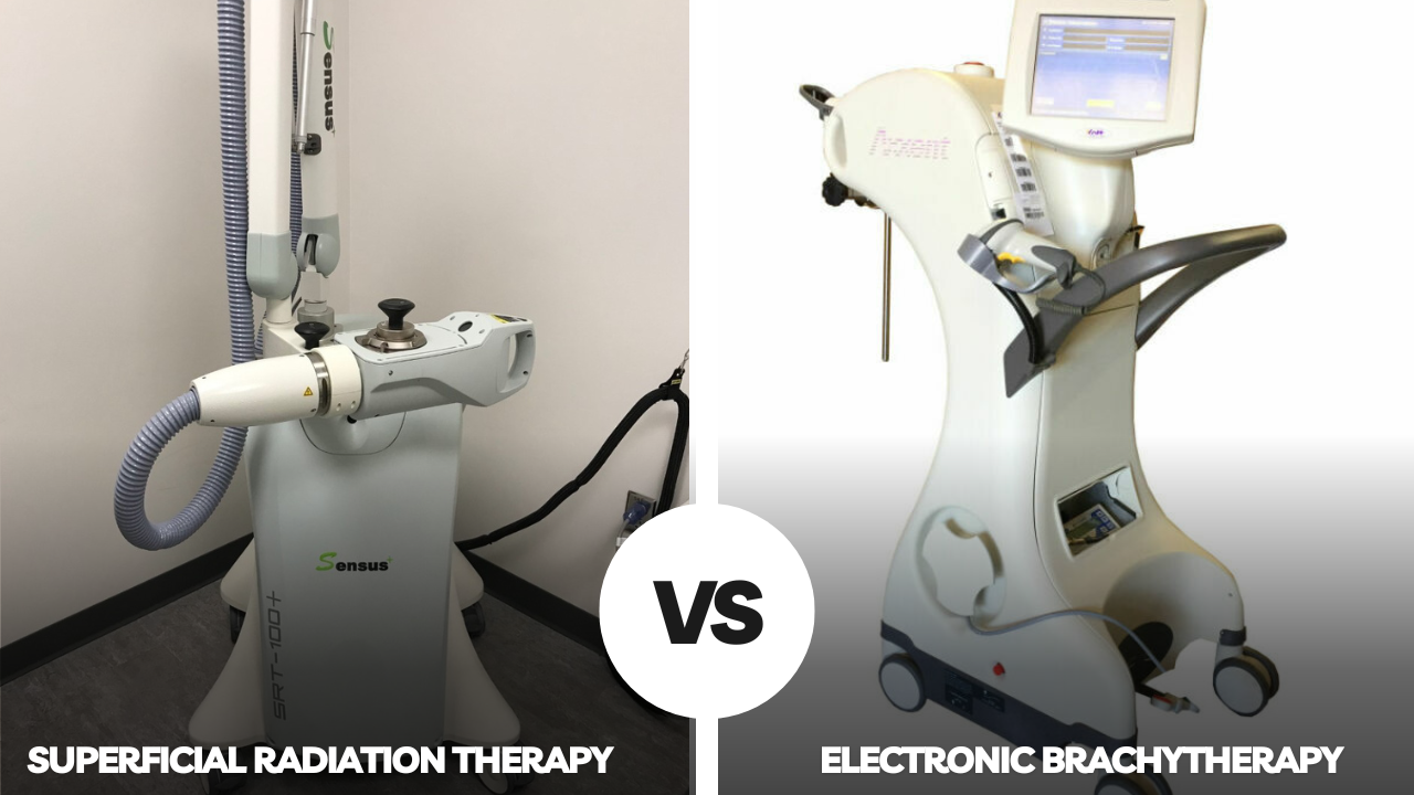 superficial radiation therapy vs. electronic brachytherapy