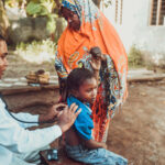 Doctor meet African child