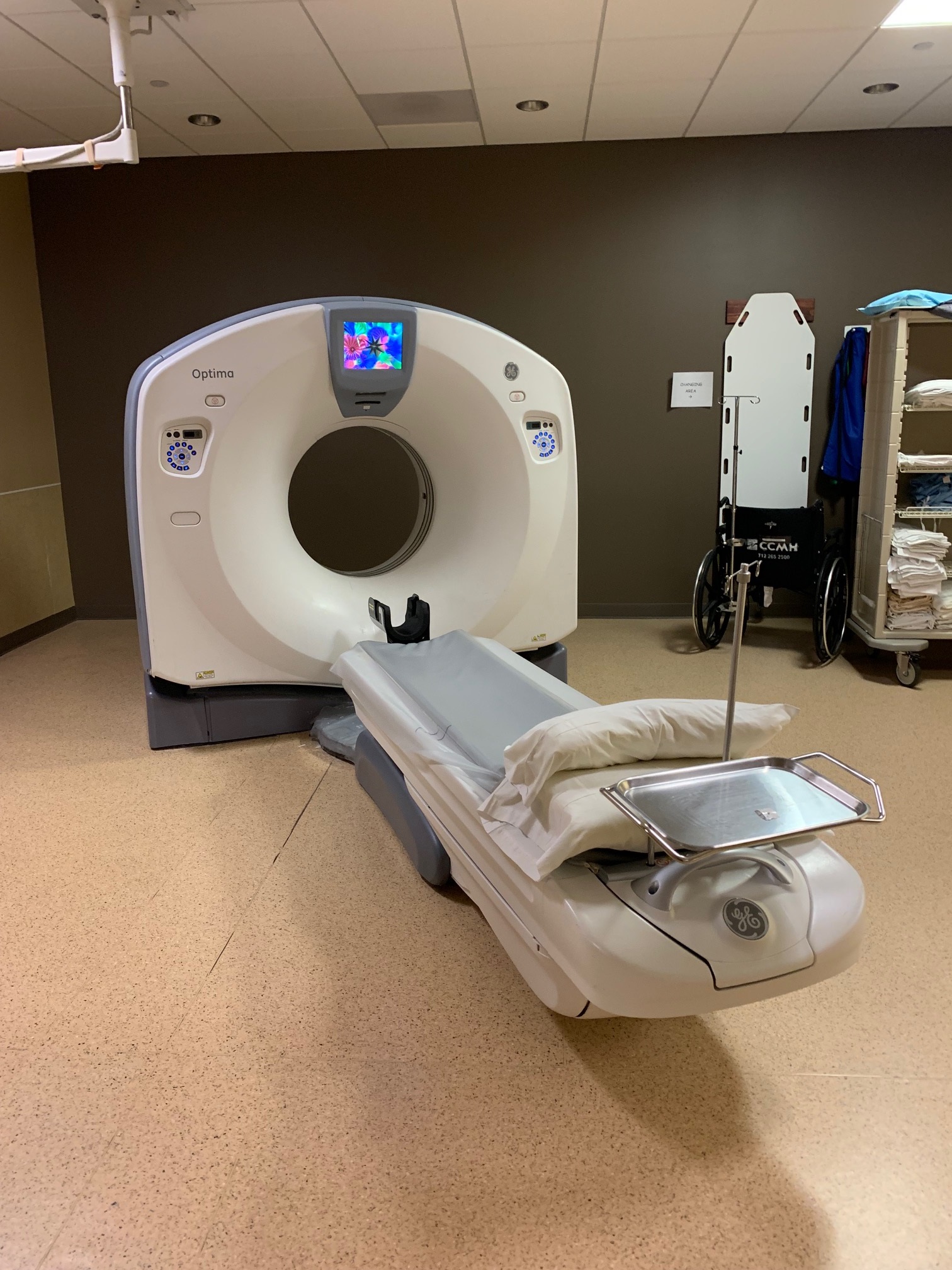 GE Optima 660 64 Slice CT Scanner