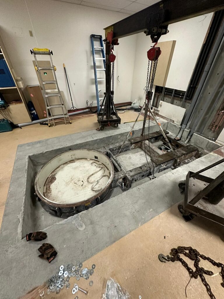 Linear Accelerator Base Frame