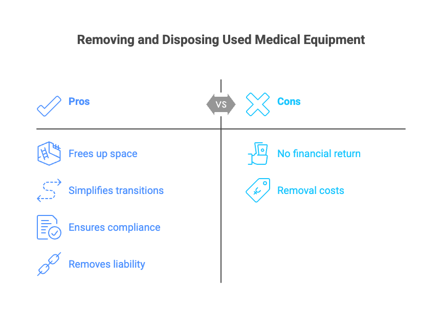 Removing and Disposing Used Medical Equipment