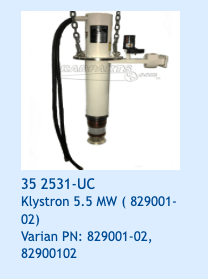 Varian High Energy Klystron