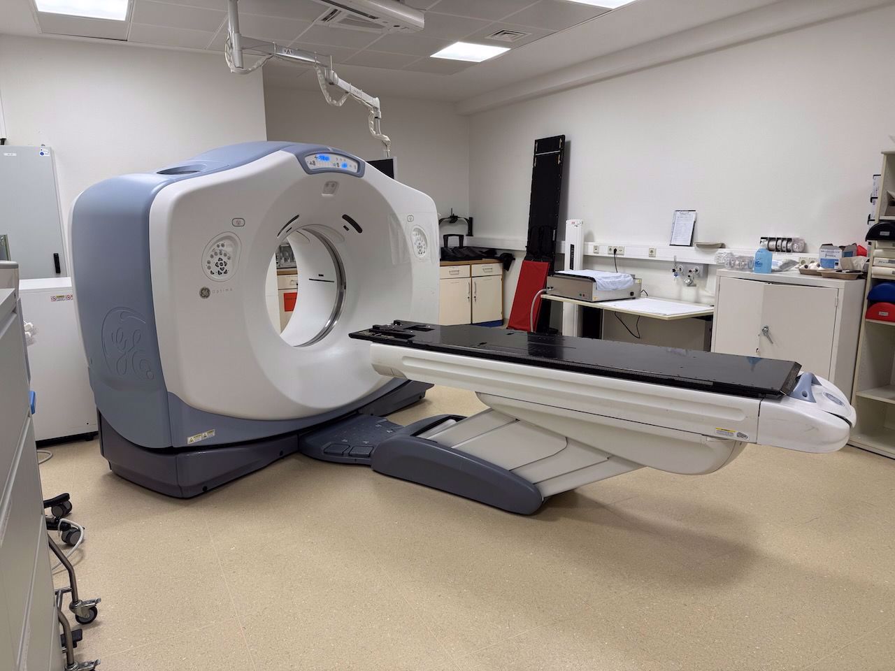 GE Optima 580W CT Scanner