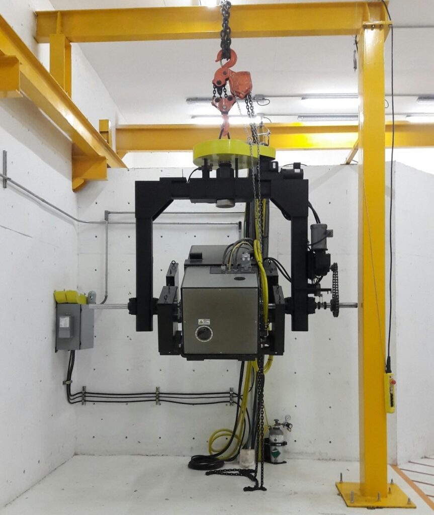 NDT equipment linac ROS industrial